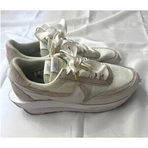 Mens Nike LDWaffle x Sacai White Nylon Size 11